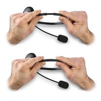 Hoofdtelefoon met microfoon NGS MS103MAX Zwart - thumbnail