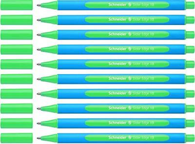 10x Schneider Slider Edge XB balpen groen - thumbnail