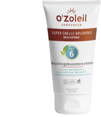 O' Zoleil Bruiningsbooster creme SPF6 125 Milliliter