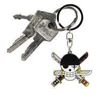 One Piece - Zoro Jolly Roger Keychain - thumbnail