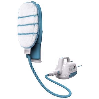Black & Decker FSH10SM Draagbare stoomreiniger 0,1 l Turkoois, Wit 1000 W