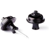 Dunlop SLS1103BK Straplok Strap Retainers Original Black Oxide - thumbnail