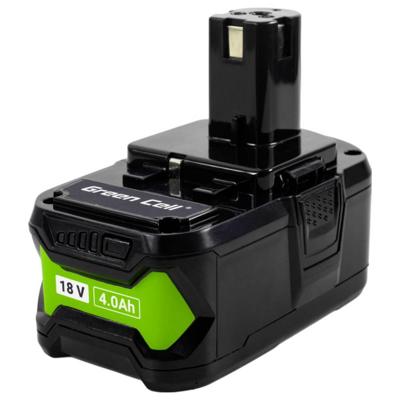 Green Cell GC-PTRY18V4 RB18L40 Gereedschapsaccu 18 V 4.0 Ah Li-ion