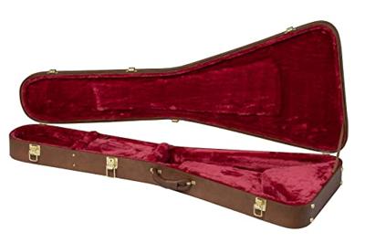 Gibson ASFVCASE-ORG Flying V Original Hardshell Case bruin - thumbnail