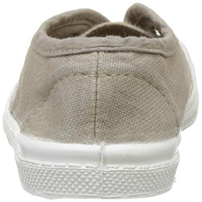 Katoenen tennisschoenen voor kinderen met vetersluiting Elly BENSIMON® beige