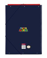 Ringmap Super Mario Trick Rood Donkerblauw A4 26 x 33.5 x 2.5 cm - thumbnail