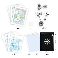 Cyanotype in het maanlicht - DJECO meerkleurig - thumbnail