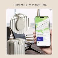Satechi FindAll vegan-lederen baggage tag met FindMy - Sand - thumbnail