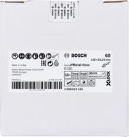 Bosch Accessoires X-LOCK Fiberschijf, 115mm, G80, R780 Best for Metal + Inox - 1 stuk(s) - 2608619180 - thumbnail