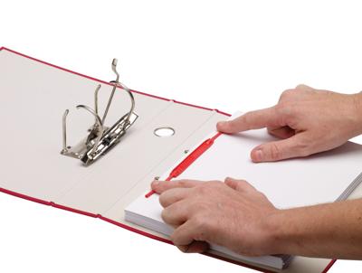 Bankers Box archiefbinder, rood, doos van 100 stuks