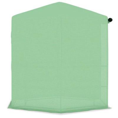 VidaXL Tuinkas met schappen 227x223 cm staal