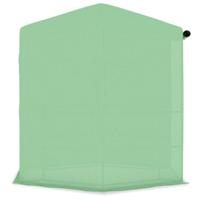 VidaXL Tuinkas met schappen 227x223 cm staal - thumbnail