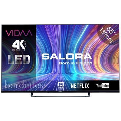 Salora 55UV210 4K ULTRA HD TV 139 cm Zwart Salora 55UV210 4K ULTRA HD TV 139 cm Zwart
