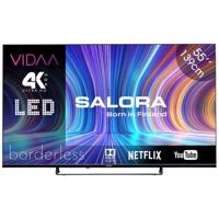 Salora 55UV210 4K ULTRA HD TV 139 cm Zwart - thumbnail