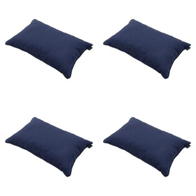 Sierkussen 60x40 cm Piping Panama Indigo (4 stuks) Madison - Madison Sierkussen 60x40 cm Piping Panama Indigo (4 stuks) Madison - Madison