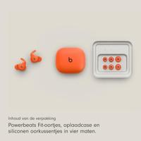 Beats - Powerbeats Fit - draadloze oortjes met ruisonderdrukking en een ultieme stabiele pasvorm, IPX4, tot 30 uur batterijduur met de oplaadcase. Compatibel met Apple en Android - rotsgrijs - thumbnail