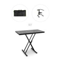 Gravity KSX 2 RD SET 2 DJ stand met laptop statief - thumbnail