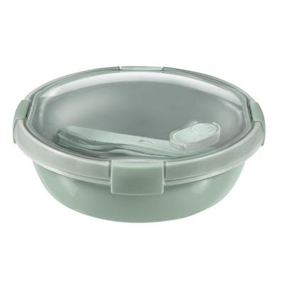 Curver smart to go eco lunchbox rond 1 liter + bestekset