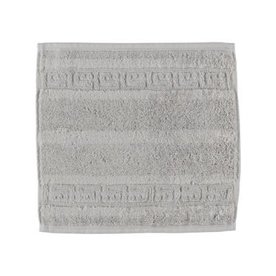 Cawö Cawö Noblesse Uni Gezichtsdoekje Zilver