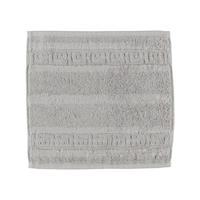 Cawö Cawö Noblesse Uni Gezichtsdoekje Zilver - thumbnail