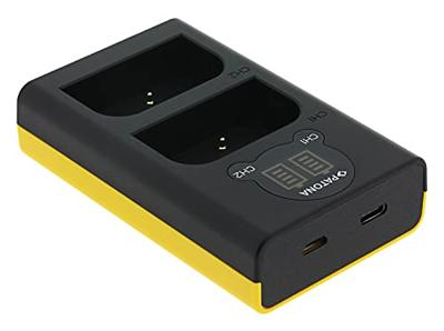 Olympus BLX-1 Dual LCD USB lader (Patona)