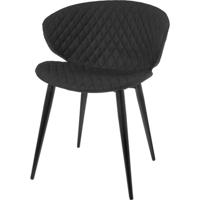 Riverdale Eetkamerstoel Elin zwart 78cm - thumbnail