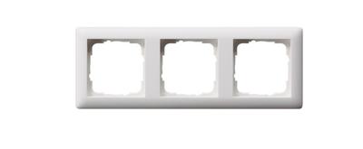 GIRA 021304 Frame 3-voudig System 55, Standaard 55 Zuiver wit, Mat 1 stuk(s)