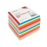 Memoblok quantore 90x90mm 700v losbladig assorti - thumbnail