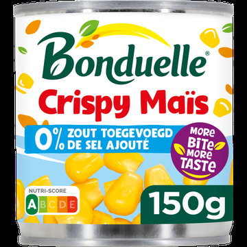 Bonduelle Crispy Mais 0% Zout Toegevoegd 150 g bij Jumbo