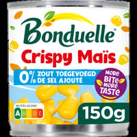 Bonduelle Crispy Mais 0% Zout Toegevoegd 150 g bij Jumbo - thumbnail