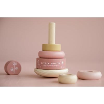 Little Dutch houten tuimelstapelaar Wild Flower Little Dutch houten tuimelstapelaar Wild Flower