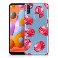 Samsung Galaxy A11 | M11 Siliconen Case Pink Macarons - thumbnail