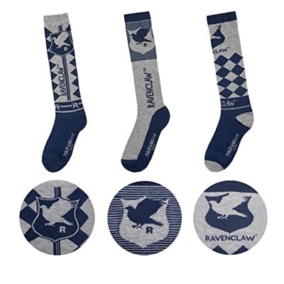 Harry Potter Knee-high socks 3-Pack Ravenclaw
