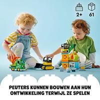 Lego Duplo 10990 Bouwplaats + Licht en Geluid - thumbnail