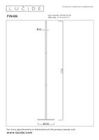 Lucide FINAN - Vloerlamp - LED Dimb. - 1x32W 2700K - Zwart - thumbnail