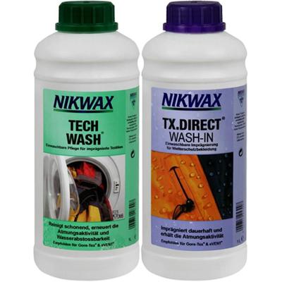 Nikwax Tech Wash + Tx.Direct 2 X 1L Onderhoudsmiddel 2 x 1L