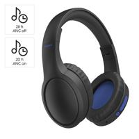 Hama Bluetooth hoofdtelefoon, over-ear hoofdtelefoon, ANC-hoofdtelefoon met ruisonderdrukking, 23 uur batterij, oorkussen, gevoerde hoofdband, draadloze hoofdtelefoon met spraakbesturing, zwart - thumbnail