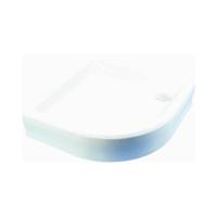 Huppe Purano Ommanteling Kwartrond 80x90cm. Li./re.toepasbaar Wit - thumbnail