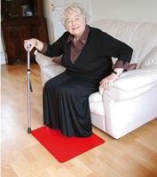 Tenura Anti-slip vloermat rood - thumbnail