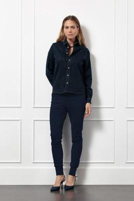 Studio Anneloes Franka Trousers 13132 Broek 6900 Dark Blue