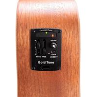 Gold Tone M-BASS25/FL/L linkshandige fretloze Microbass + gigbag - thumbnail