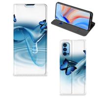 OPPO Reno4 Pro 5G | Hoesje maken | Vlinders - thumbnail