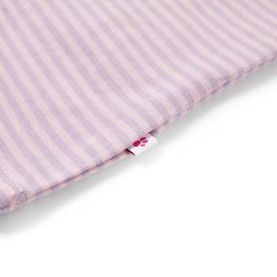 Kindershirt met mouwen met ruches 140 lila