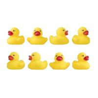 Happy World badeendjes 8 stuks - thumbnail