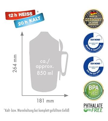 Rotpunkt Campingvoedselcontainer 0.85 l Kunststof 850-11-04-0 850-11-04-0