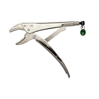 Bahco Griptang | met veiligheidsring | gebogen bek | verchroomd | 140 mm - TAH2953-140 Bahco Griptang | met veiligheidsring | gebogen bek | verchroomd | 140 mm - TAH2953-140