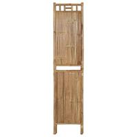 Kamerscherm met 4 panelen 160x180 cm bamboe - thumbnail