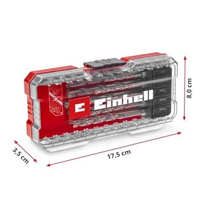 Einhell 108743 Gereedschapsstaal Steen-spiraalboorset 10-delig 3 mm, 4 mm, 5 mm, 6 mm, 7 mm, 8 mm, 9 mm, 10 mm 1 set(s) Einhell 108743 Gereedschapsstaal Steen-spiraalboorset 10-delig 3 mm, 4 mm, 5 mm, 6 mm, 7 mm, 8 mm, 9 mm, 10 mm 1 set(s)