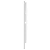 Hoofdbord 75 cm metaal wit - thumbnail