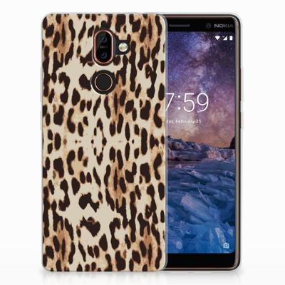 Nokia 7 Plus | TPU Hoesje | Leopard